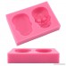 3D Skull Silicone Mould Fondant Sugar Clay Jewellery Fimo Button Cake Mold Chocolate Mold by Palker sky - B01M0JA9EN
